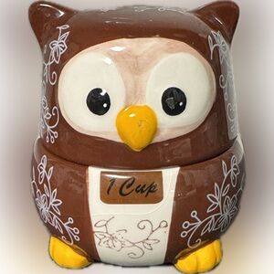 Brown Owl Ceramic Nesting Measuring Cups by Temptations